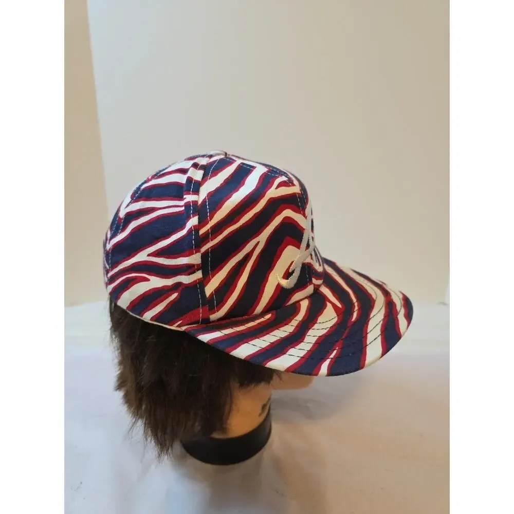 Vintage Twins Enterprise Atlanta Braves Hat Snapback Cap MLB 90s Navy A Logo USA - Picture 5 of 14